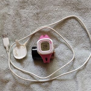 Garmin Pink Smartwatch with White Accents